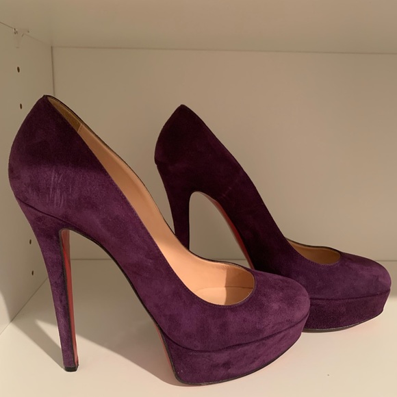 Christian Louboutin Shoes - Christian Louboutin shoes 5,5” heel with sole.